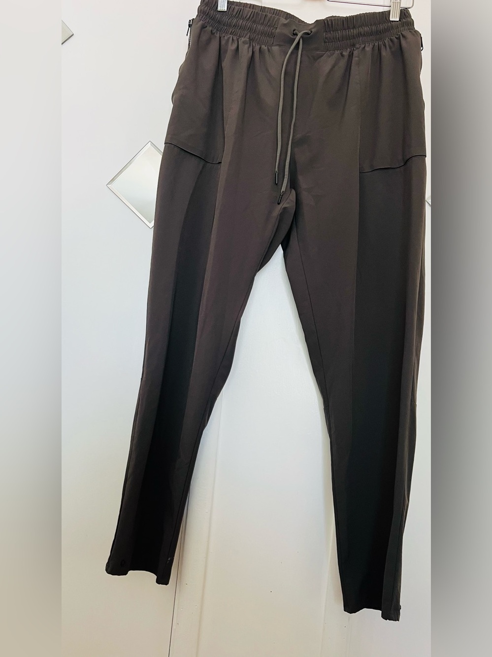 Domyos Men's Brown  Drawstring Jogger Pants size 37 W 34